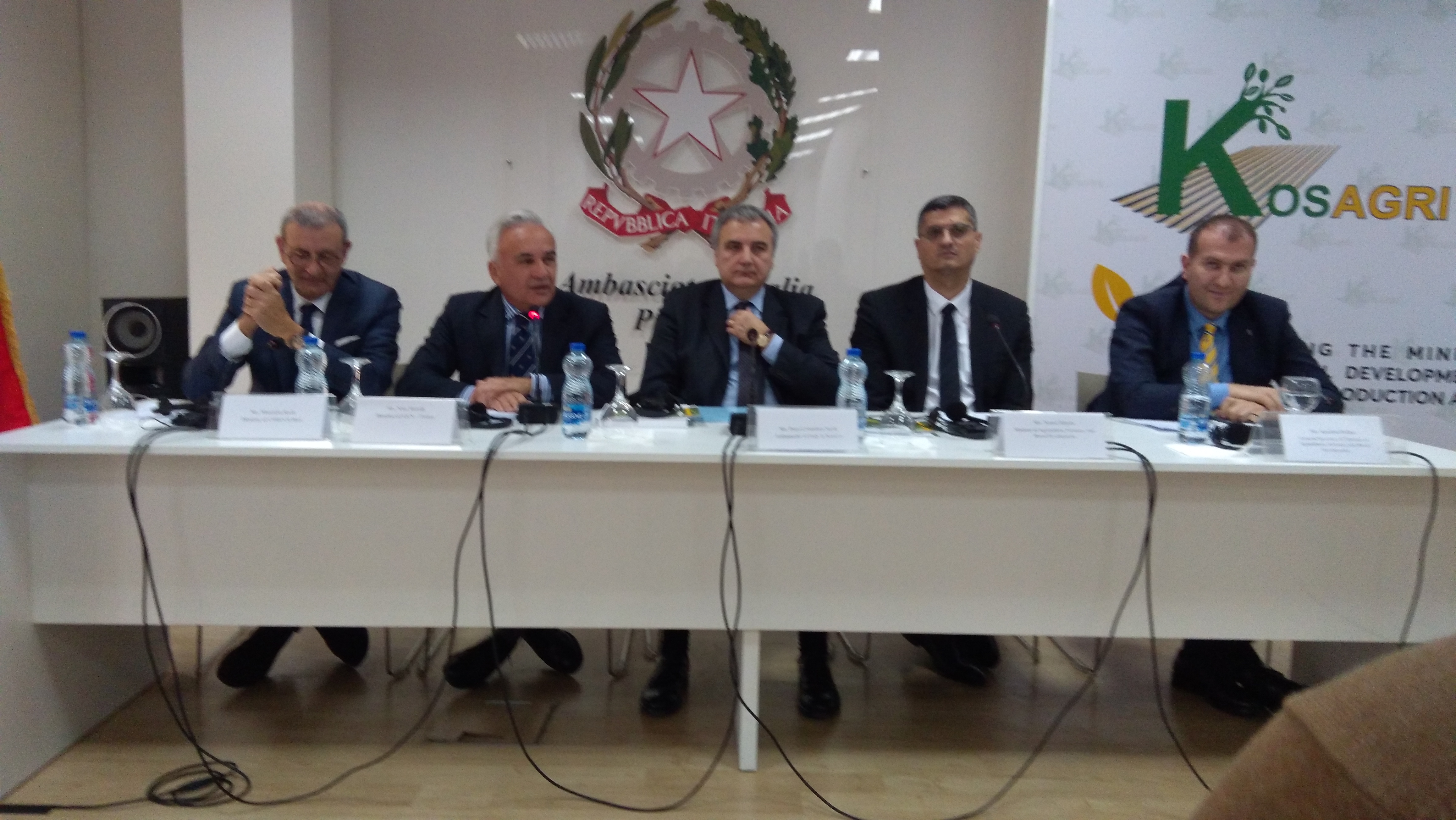Cerimonia di chiusura del progetto